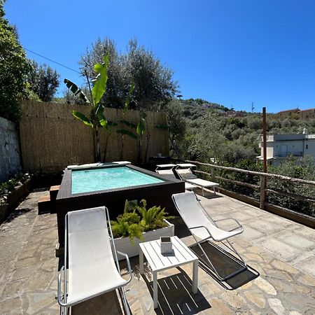 Villa Carolina Sorrento Private Heated Pool And Sea View المظهر الخارجي الصورة