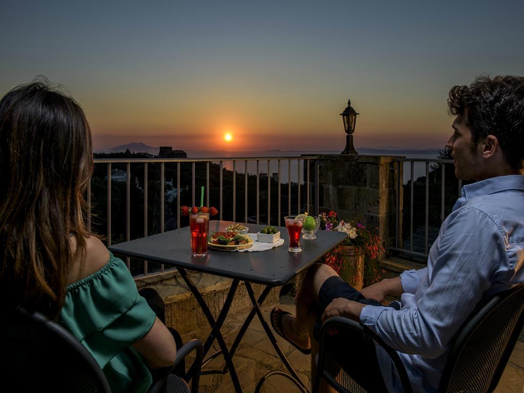 Villa Carolina Sorrento Private Heated Pool And Sea View المظهر الخارجي الصورة