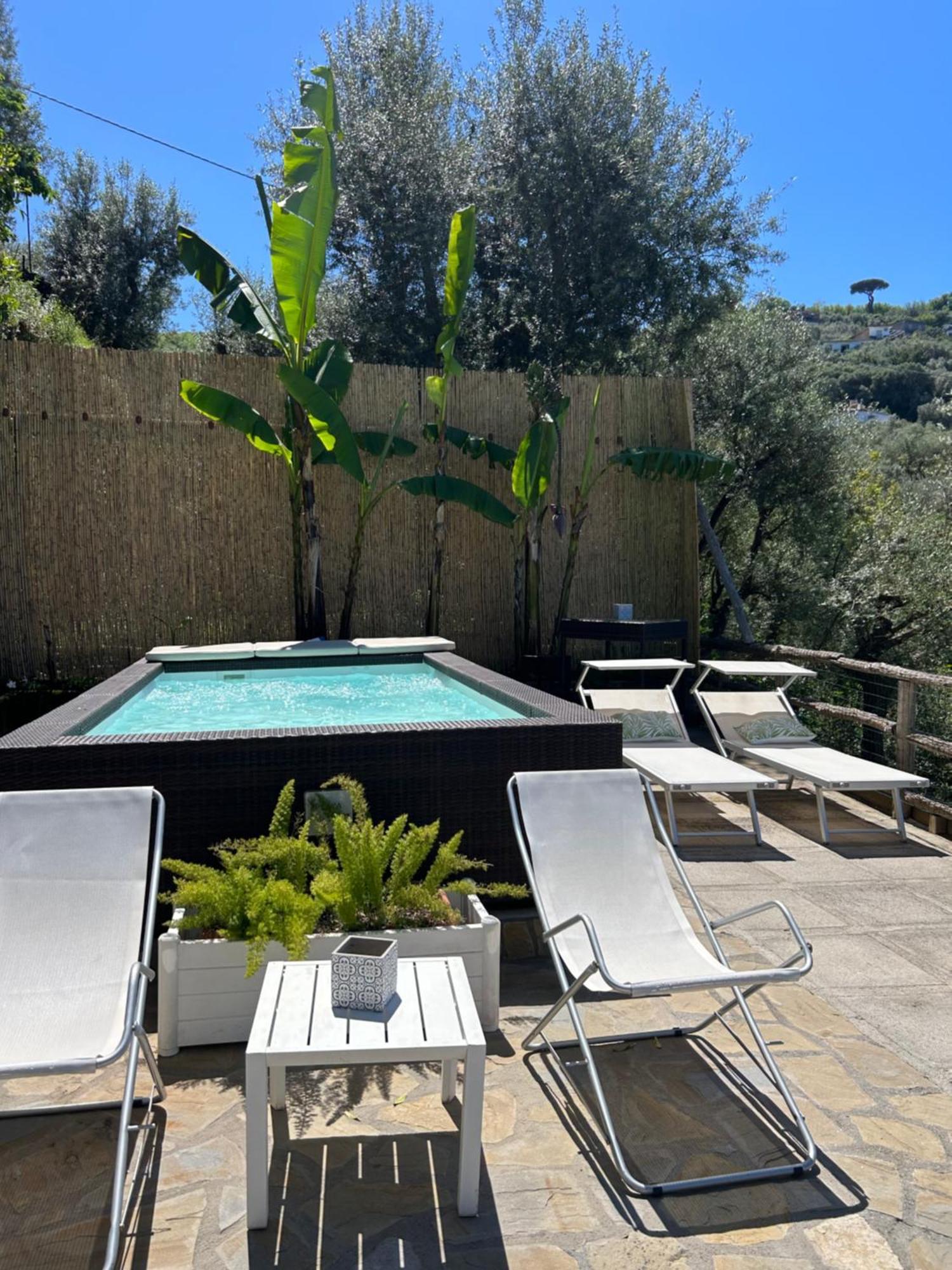Villa Carolina Sorrento Private Heated Pool And Sea View المظهر الخارجي الصورة