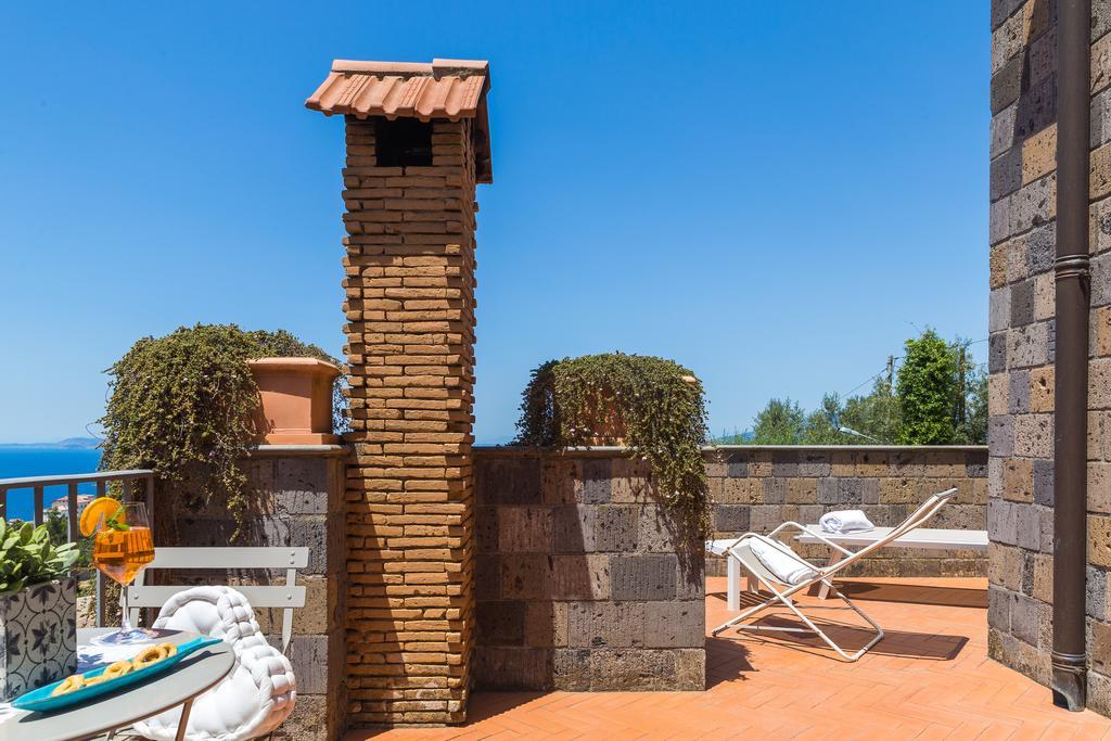 Villa Carolina Sorrento Private Heated Pool And Sea View المظهر الخارجي الصورة
